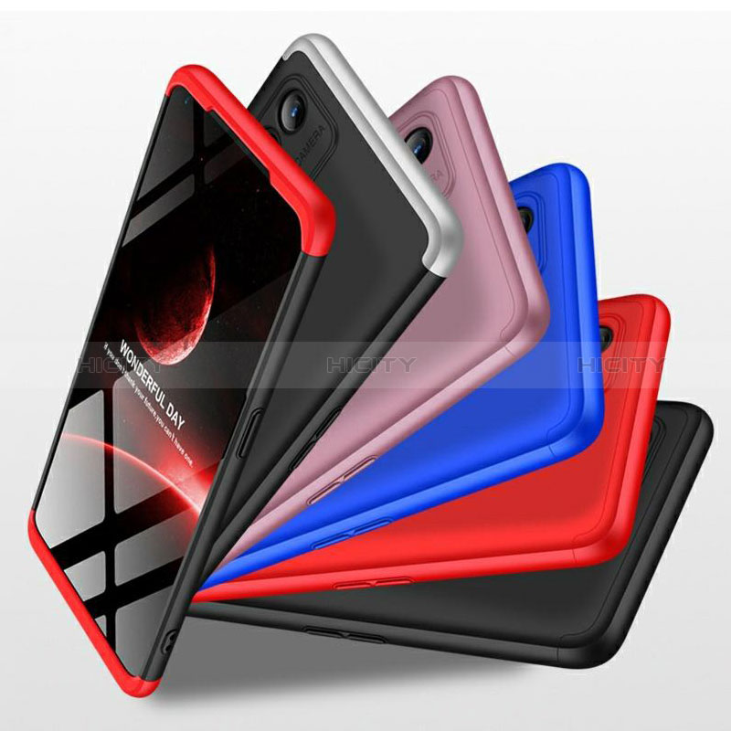 Coque Plastique Mat Protection Integrale 360 Degres Avant et Arriere Etui Housse P01 pour Samsung Galaxy Quantum2 5G Plus