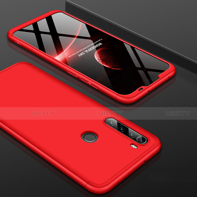 Coque Plastique Mat Protection Integrale 360 Degres Avant et Arriere Etui Housse P01 pour Xiaomi Redmi Note 8 (2021) Plus