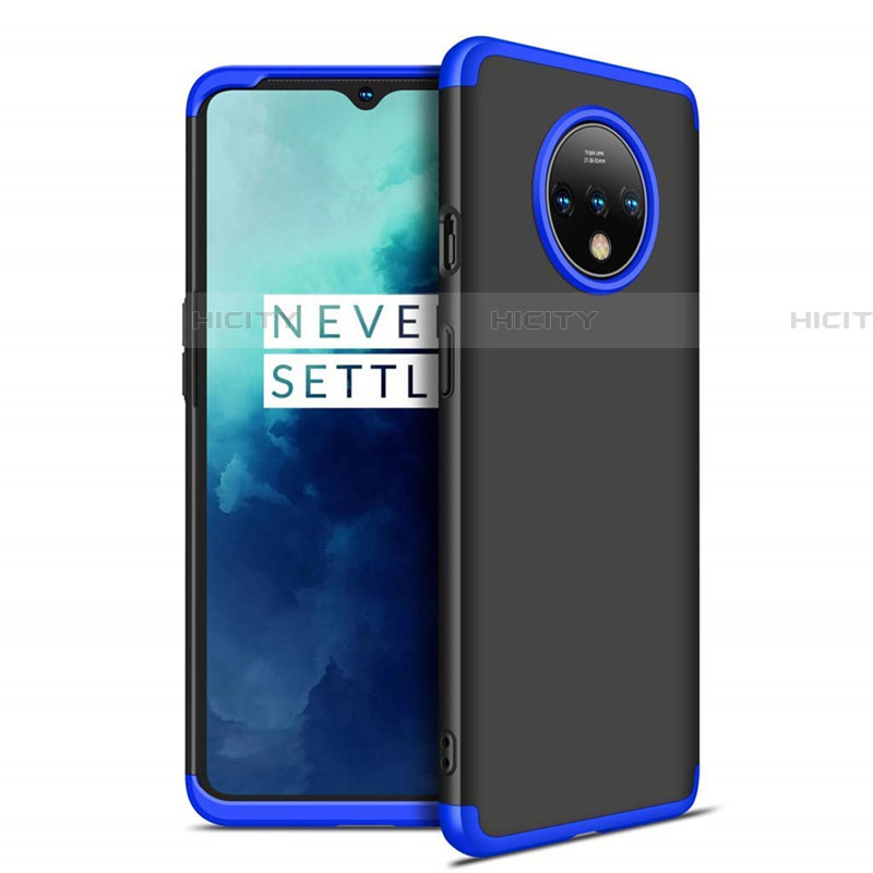 Coque Plastique Mat Protection Integrale 360 Degres Avant et Arriere Etui Housse P02 pour OnePlus 7T Plus