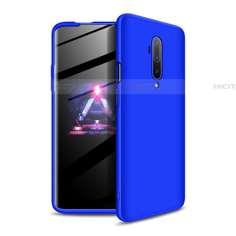 Coque Plastique Mat Protection Integrale 360 Degres Avant et Arriere Etui Housse P02 pour OnePlus 7T Pro Plus