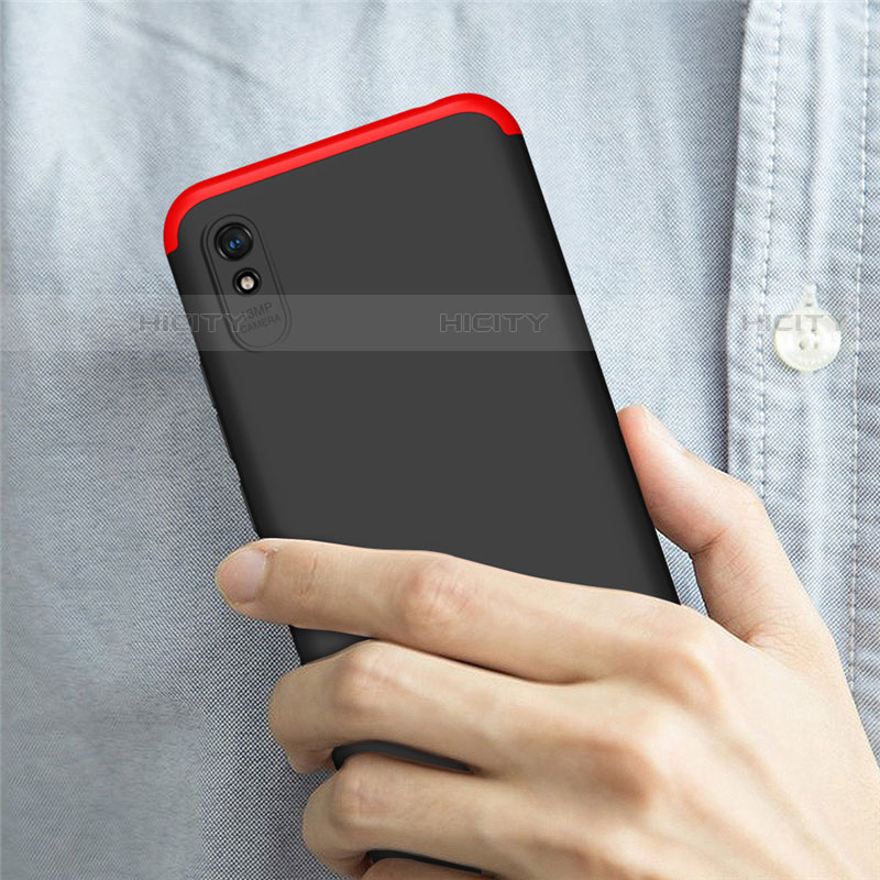 Coque Plastique Mat Protection Integrale 360 Degres Avant et Arriere Etui Housse P02 pour Xiaomi Redmi 9A Plus
