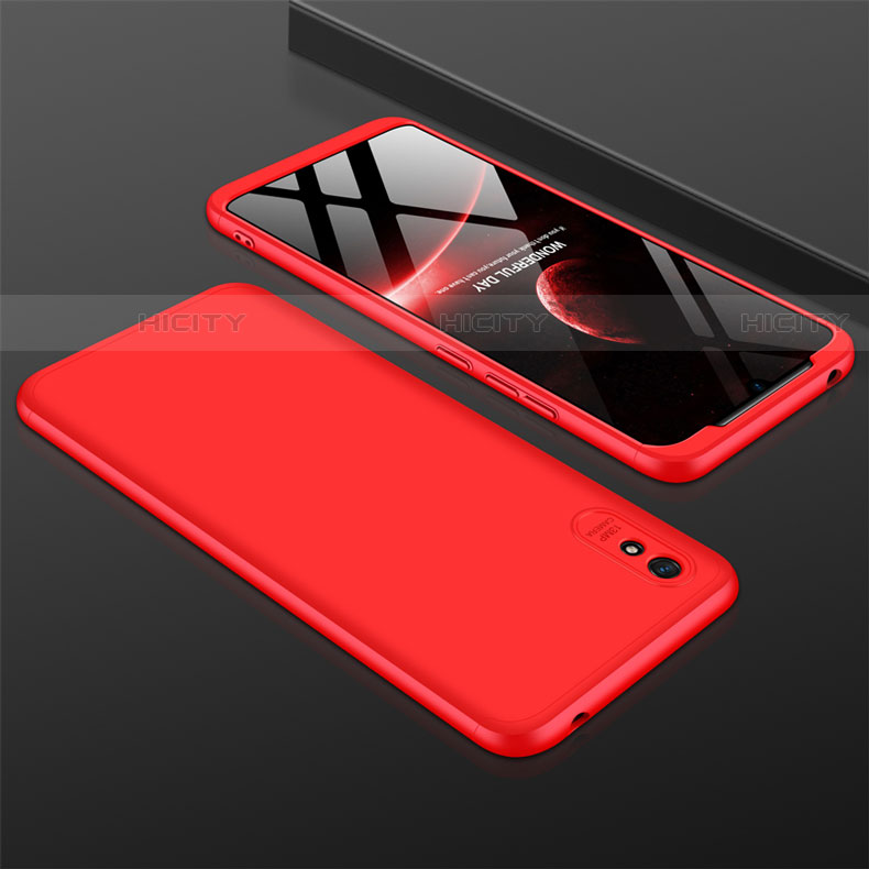 Coque Plastique Mat Protection Integrale 360 Degres Avant et Arriere Etui Housse P03 pour Xiaomi Redmi 9A Plus