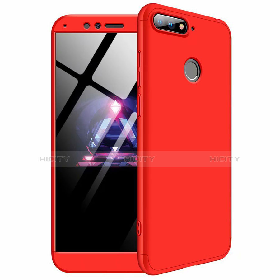 Coque Plastique Mat Protection Integrale 360 Degres Avant et Arriere Etui Housse pour Huawei Enjoy 8e Plus