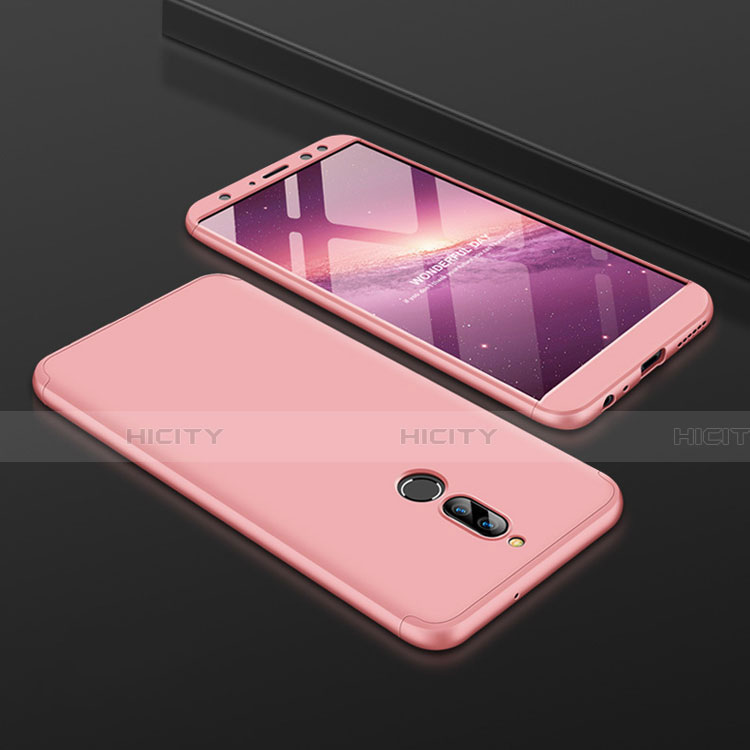 Coque Plastique Mat Protection Integrale 360 Degres Avant et Arriere Etui Housse pour Huawei G10 Or Rose Plus