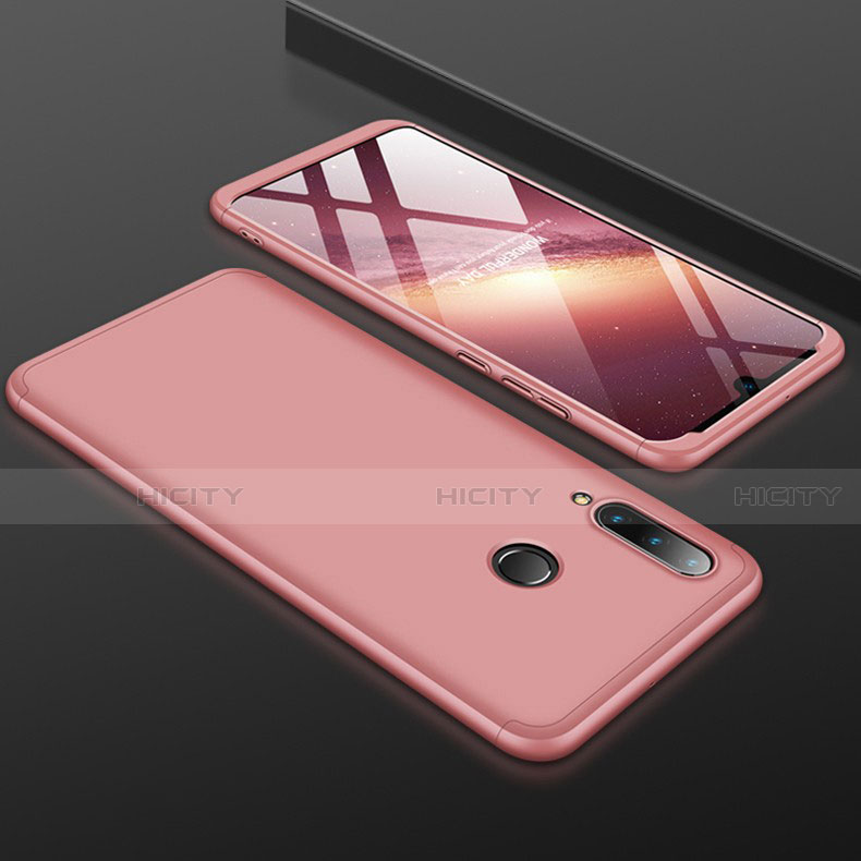 Coque Plastique Mat Protection Integrale 360 Degres Avant et Arriere Etui Housse pour Huawei Nova 4e Or Rose Plus