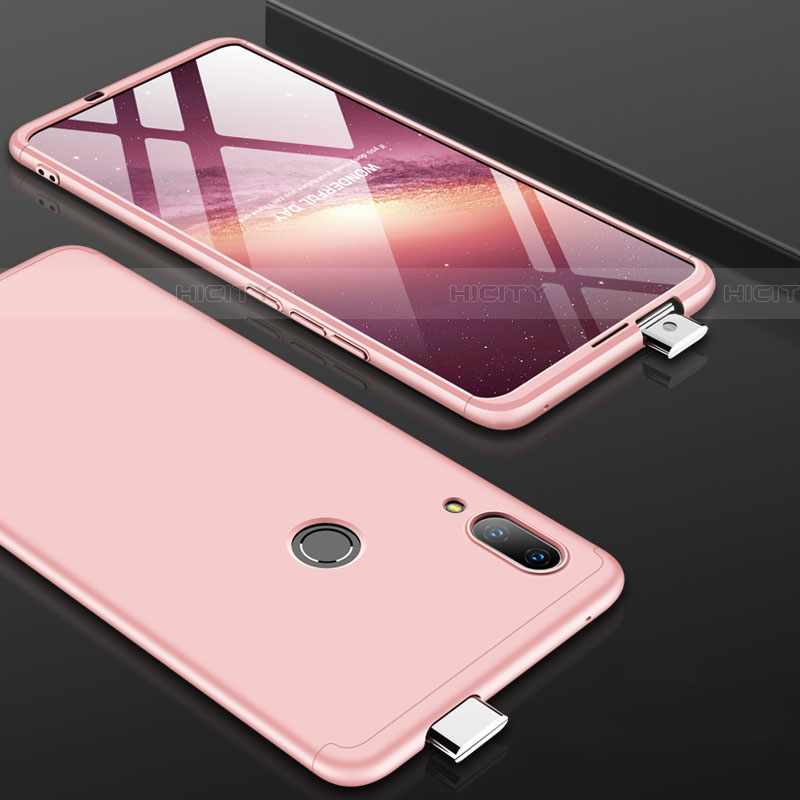 Coque Plastique Mat Protection Integrale 360 Degres Avant et Arriere Etui Housse pour Huawei P Smart Z Or Rose Plus