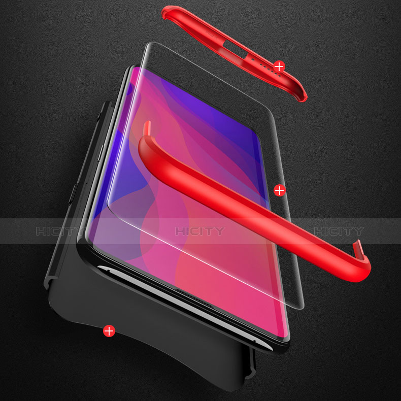 Coque Plastique Mat Protection Integrale 360 Degres Avant et Arriere Etui Housse pour Oppo Find X Plus