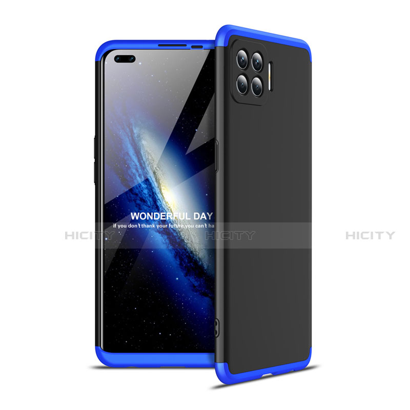 Coque Plastique Mat Protection Integrale 360 Degres Avant et Arriere Etui Housse pour Oppo Reno4 Lite Plus