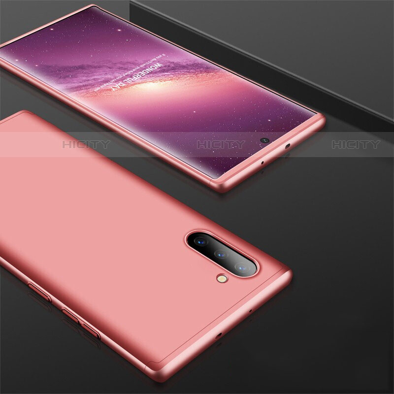 Coque Plastique Mat Protection Integrale 360 Degres Avant et Arriere Etui Housse pour Samsung Galaxy Note 10 Plus