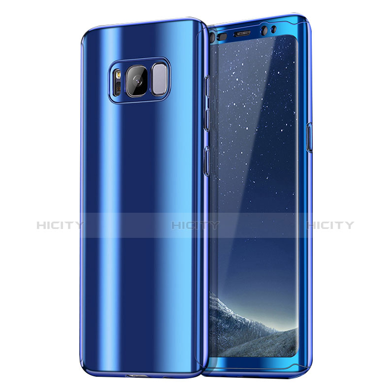 Coque Plastique Mat Protection Integrale 360 Degres Avant et Arriere Etui Housse pour Samsung Galaxy S8 Plus