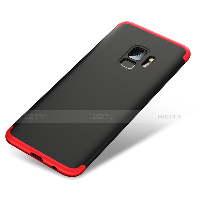 Coque Plastique Mat Protection Integrale 360 Degres Avant et Arriere Etui Housse pour Samsung Galaxy S9 Plus