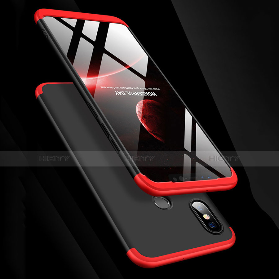 Coque Plastique Mat Protection Integrale 360 Degres Avant et Arriere Etui Housse pour Xiaomi Mi 8 Plus