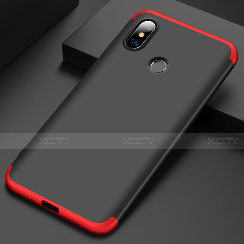 Coque Plastique Mat Protection Integrale 360 Degres Avant et Arriere Etui Housse pour Xiaomi Mi 8 Plus