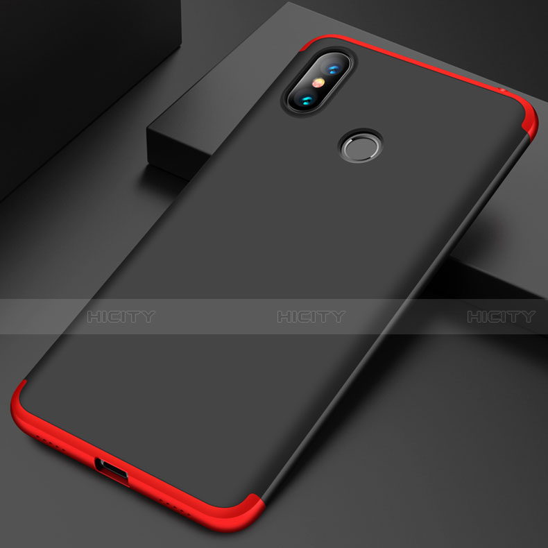 Coque Plastique Mat Protection Integrale 360 Degres Avant et Arriere Etui Housse pour Xiaomi Mi Max 3 Plus