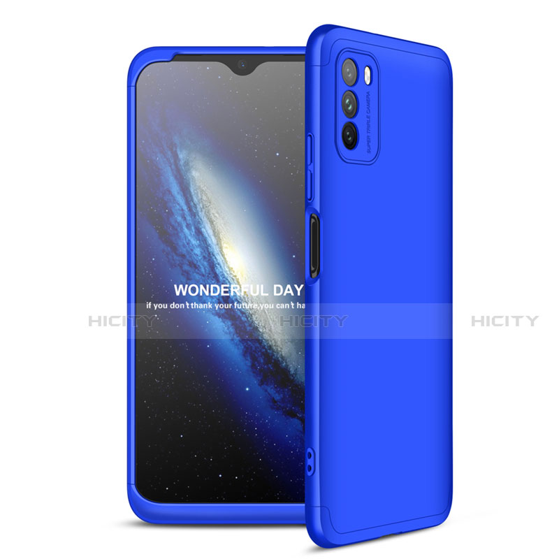 Coque Plastique Mat Protection Integrale 360 Degres Avant et Arriere Etui Housse pour Xiaomi Poco M3 Plus