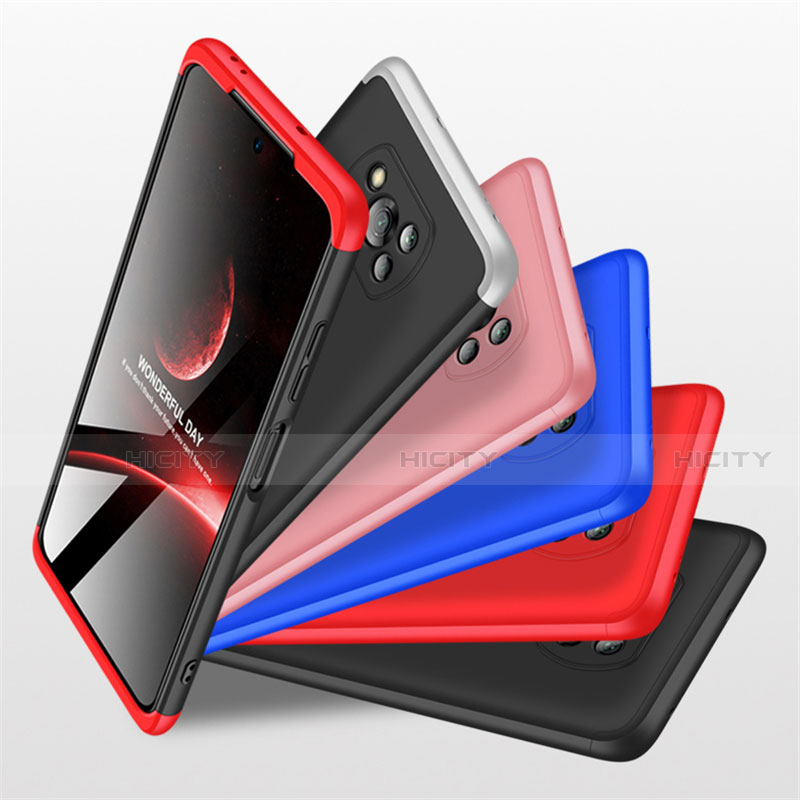 Coque Plastique Mat Protection Integrale 360 Degres Avant et Arriere Etui Housse pour Xiaomi Poco X3 Plus