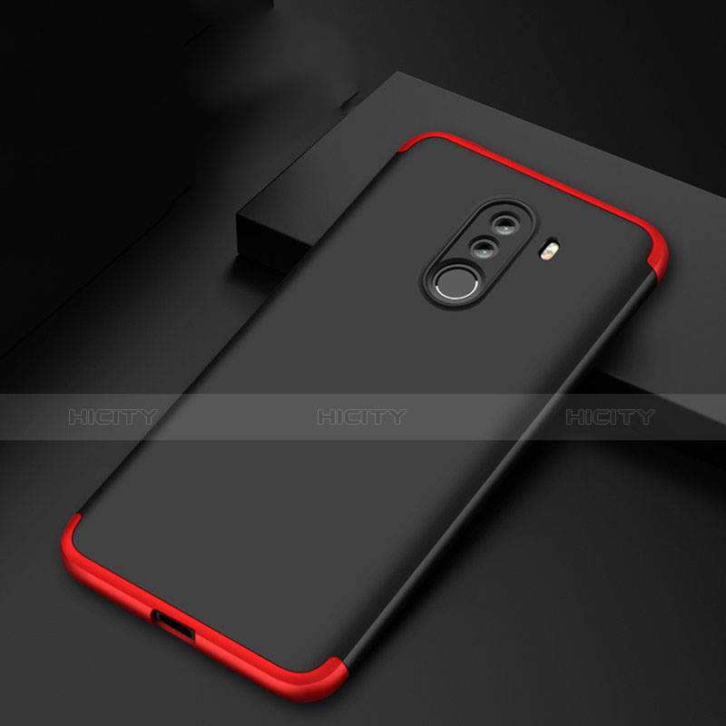 Coque Plastique Mat Protection Integrale 360 Degres Avant et Arriere Etui Housse pour Xiaomi Pocophone F1 Plus