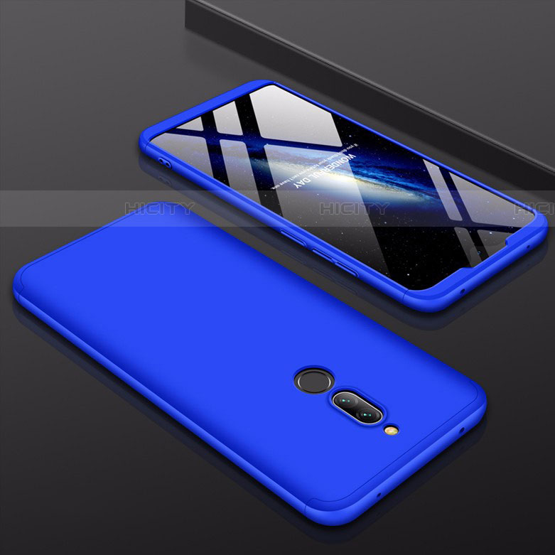 Coque Plastique Mat Protection Integrale 360 Degres Avant et Arriere Etui Housse pour Xiaomi Redmi 8 Bleu Plus