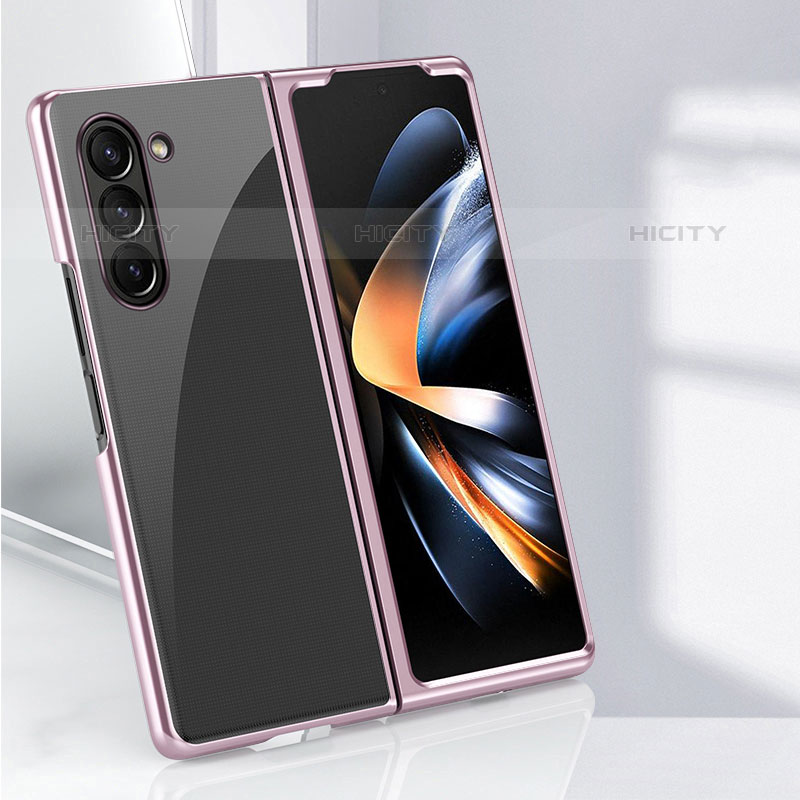 Coque Plastique Mat Protection Integrale 360 Degres Avant et Arriere Etui Housse QH2 pour Samsung Galaxy Z Fold5 5G Plus