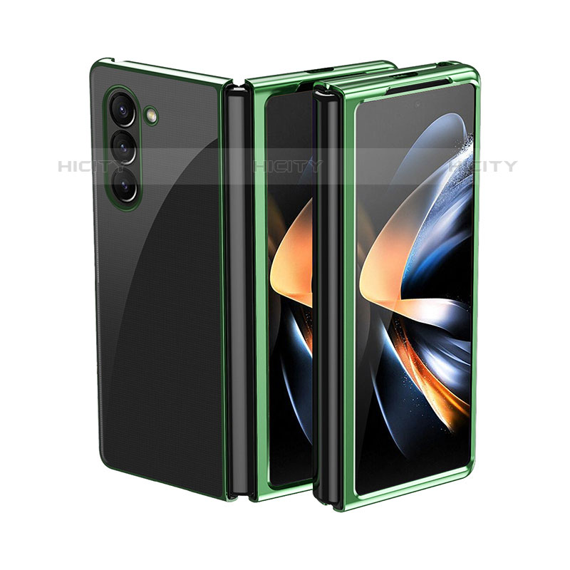 Coque Plastique Mat Protection Integrale 360 Degres Avant et Arriere Etui Housse QH2 pour Samsung Galaxy Z Fold5 5G Plus