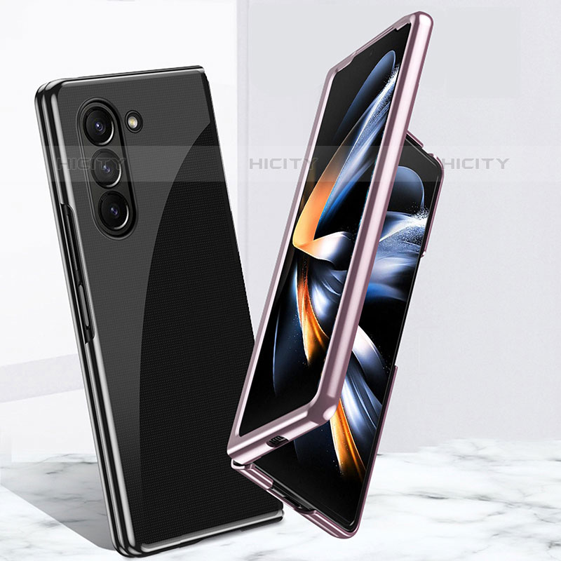 Coque Plastique Mat Protection Integrale 360 Degres Avant et Arriere Etui Housse QH2 pour Samsung Galaxy Z Fold5 5G Plus