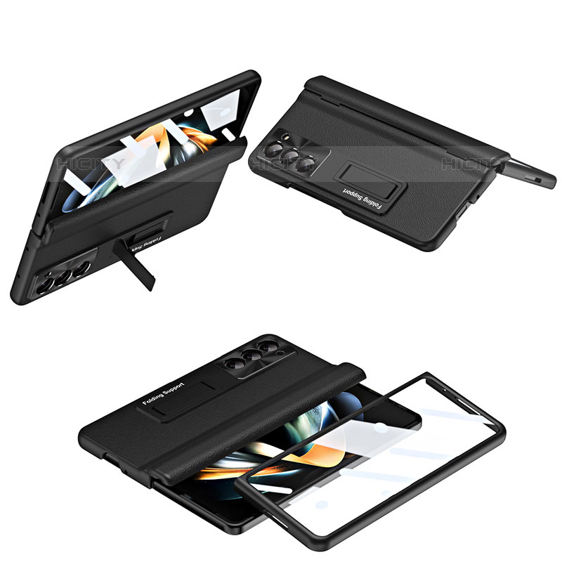 Coque Plastique Mat Protection Integrale 360 Degres Avant et Arriere Etui Housse QH5 pour Samsung Galaxy Z Fold5 5G Plus