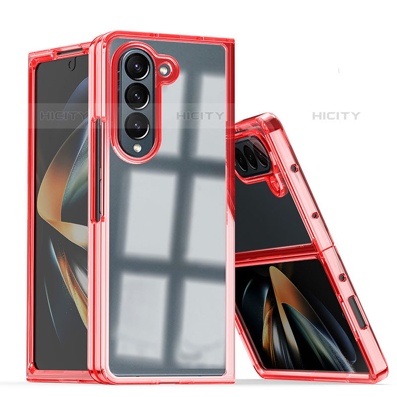 Coque Plastique Mat Protection Integrale 360 Degres Avant et Arriere Etui Housse QW1 pour Samsung Galaxy Z Fold5 5G Plus