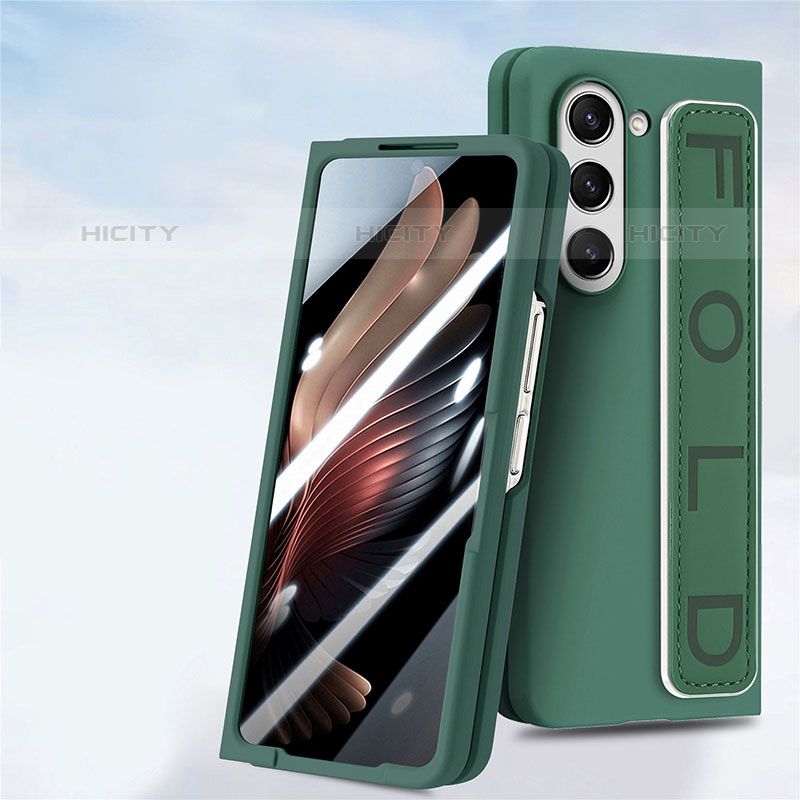 Coque Plastique Mat Protection Integrale 360 Degres Avant et Arriere Etui Housse SD3 pour Samsung Galaxy Z Fold5 5G Plus