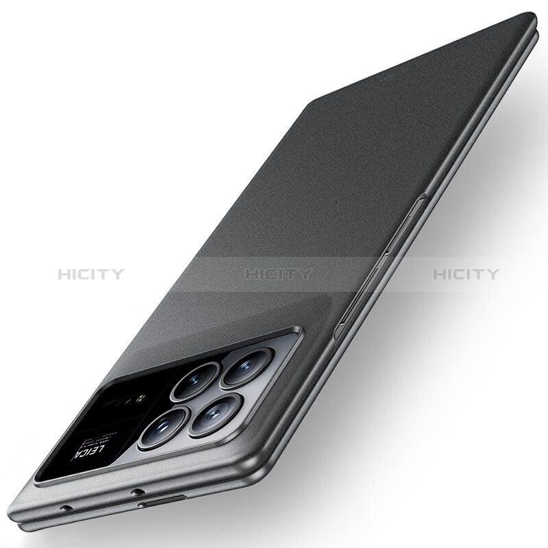 Coque Plastique Mat Protection Integrale 360 Degres Avant et Arriere Etui Housse YK1 pour Xiaomi Mix Fold 3 5G Noir Plus