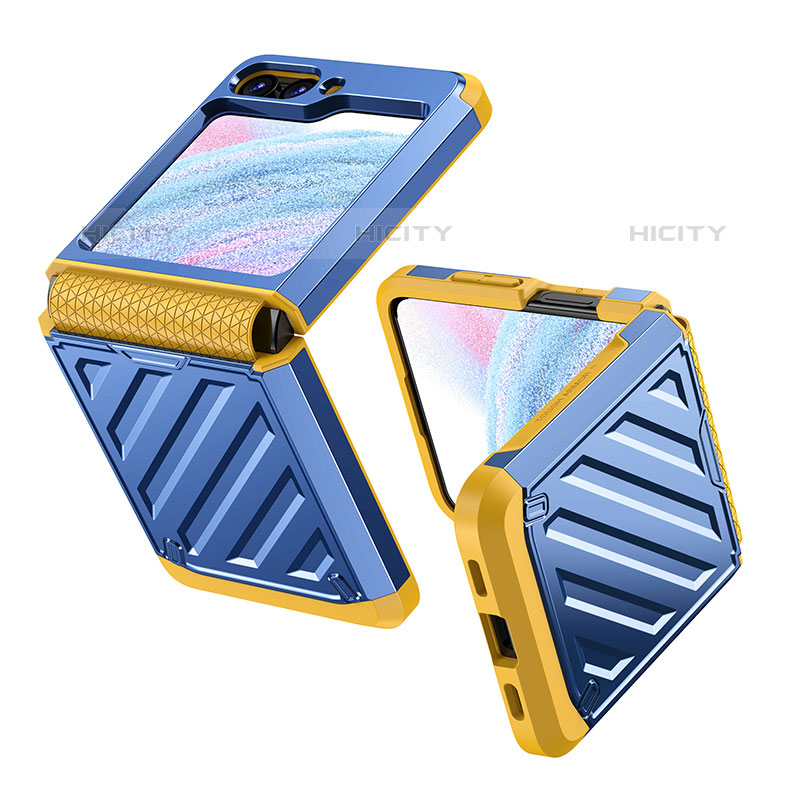 Coque Plastique Mat Protection Integrale 360 Degres Avant et Arriere Etui Housse Z01L pour Samsung Galaxy Z Flip5 5G Plus