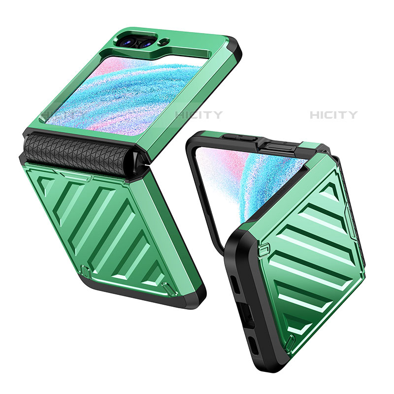 Coque Plastique Mat Protection Integrale 360 Degres Avant et Arriere Etui Housse Z01L pour Samsung Galaxy Z Flip5 5G Plus