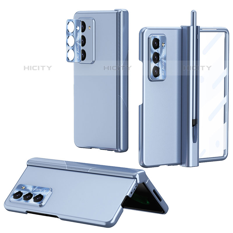 Coque Plastique Mat Protection Integrale 360 Degres Avant et Arriere Etui Housse Z02L pour Samsung Galaxy Z Fold5 5G Plus