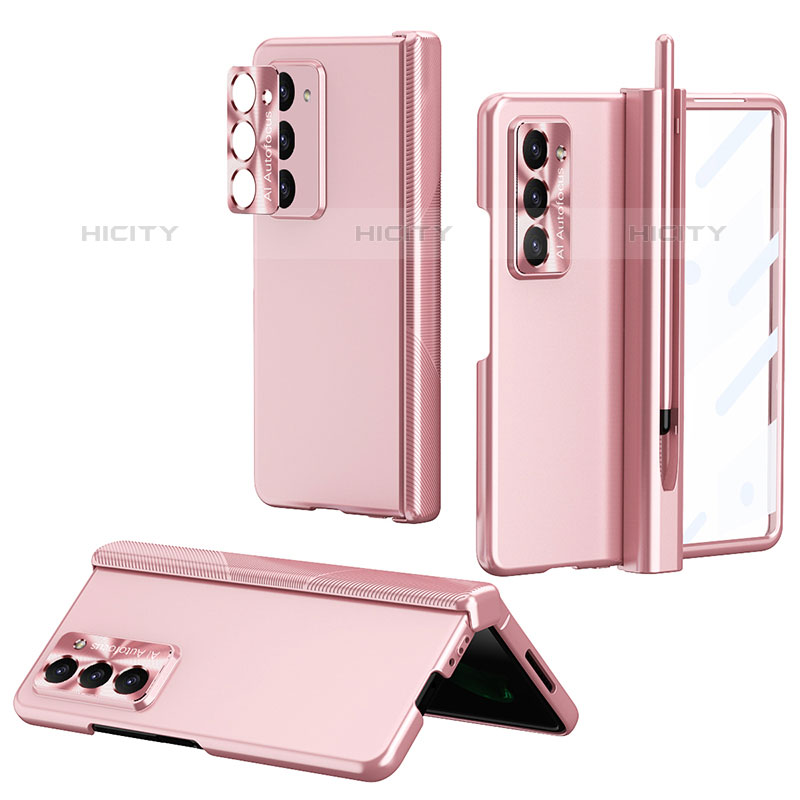 Coque Plastique Mat Protection Integrale 360 Degres Avant et Arriere Etui Housse Z02L pour Samsung Galaxy Z Fold5 5G Plus