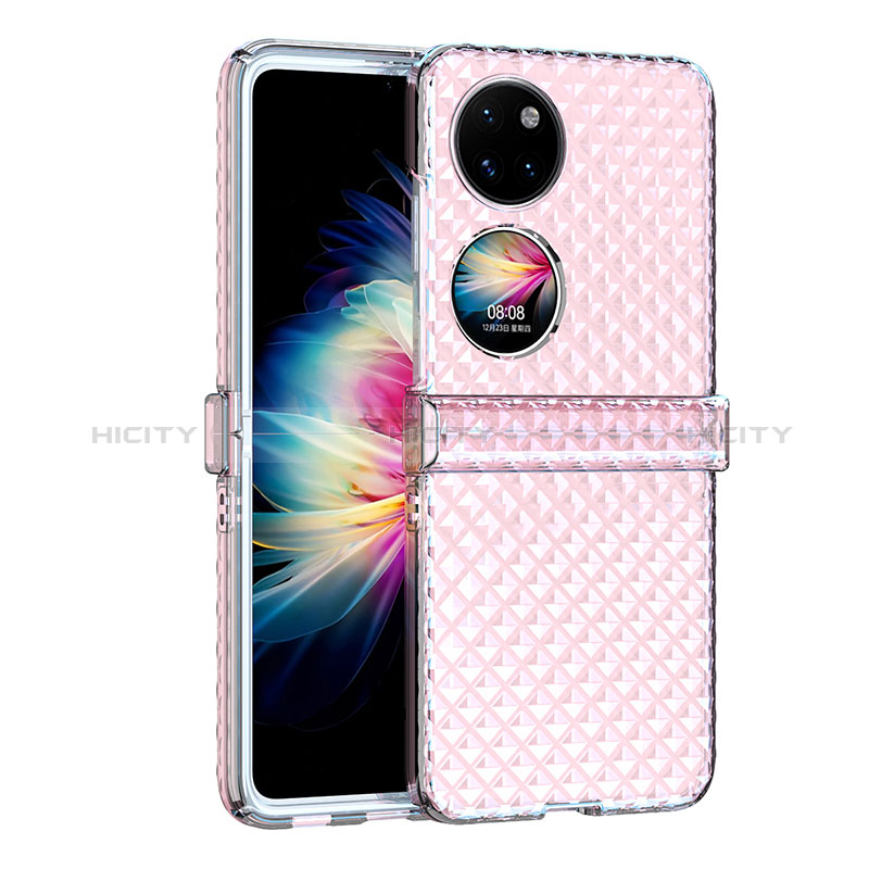 Coque Plastique Mat Protection Integrale 360 Degres Avant et Arriere Etui Housse ZL2 pour Huawei Pocket S Plus