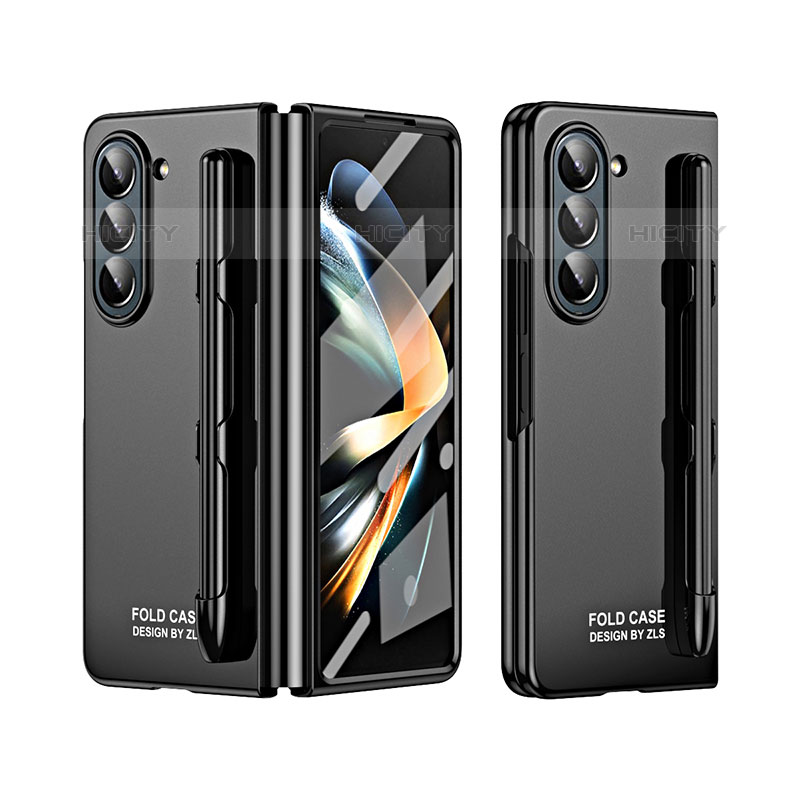 Coque Plastique Mat Protection Integrale 360 Degres Avant et Arriere Etui Housse ZL2 pour Samsung Galaxy Z Fold5 5G Plus