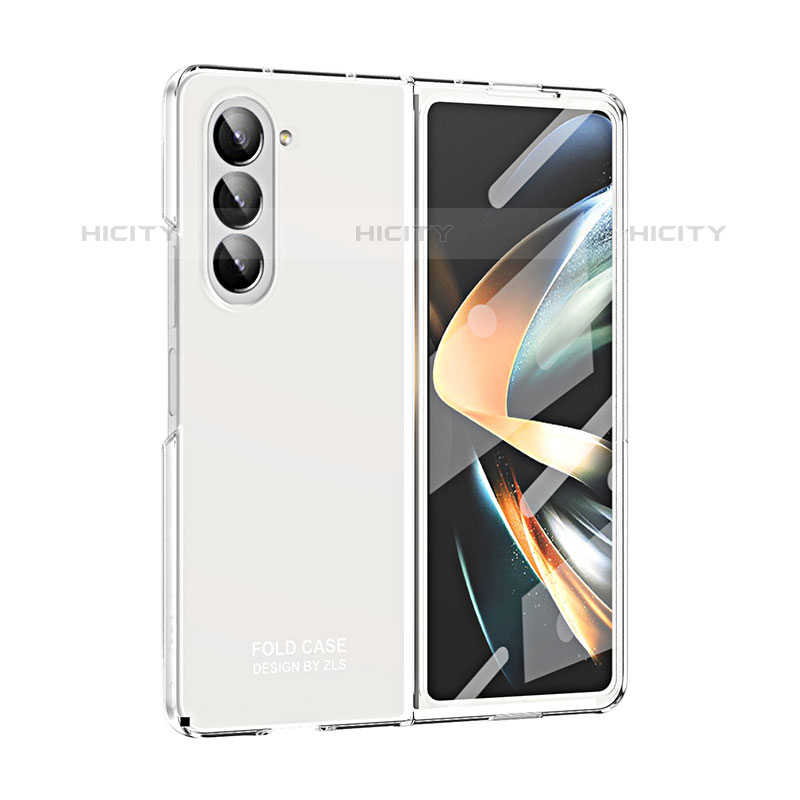 Coque Plastique Mat Protection Integrale 360 Degres Avant et Arriere Etui Housse ZL3 pour Samsung Galaxy Z Fold5 5G Plus