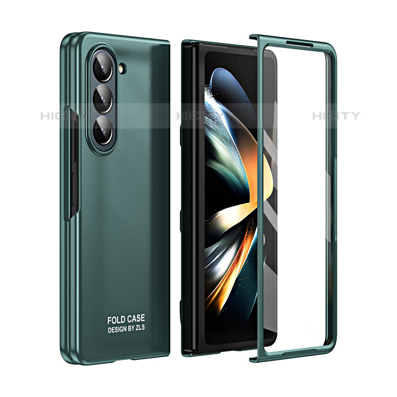 Coque Plastique Mat Protection Integrale 360 Degres Avant et Arriere Etui Housse ZL4 pour Samsung Galaxy Z Fold5 5G Plus