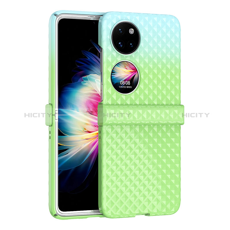 Coque Plastique Mat Protection Integrale 360 Degres Avant et Arriere Etui Housse ZL5 pour Huawei P50 Pocket Plus