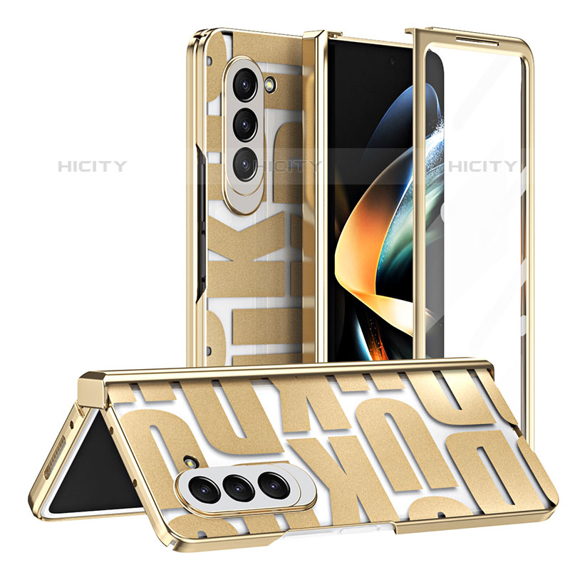 Coque Plastique Mat Protection Integrale 360 Degres Avant et Arriere Etui Housse ZL7 pour Samsung Galaxy Z Fold5 5G Plus