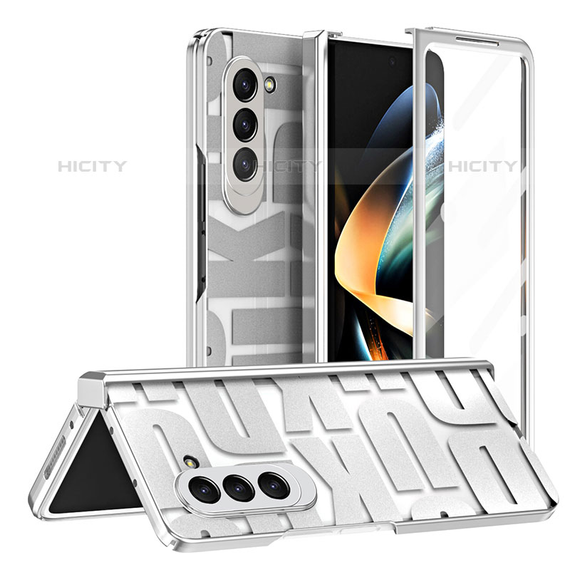 Coque Plastique Mat Protection Integrale 360 Degres Avant et Arriere Etui Housse ZL7 pour Samsung Galaxy Z Fold5 5G Plus