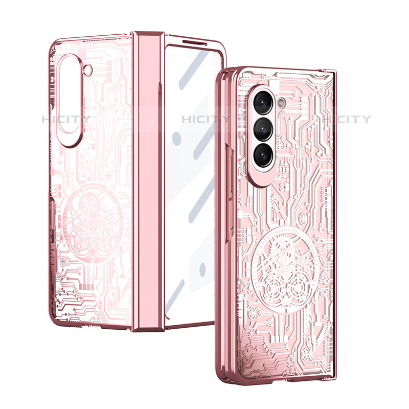 Coque Plastique Mat Protection Integrale 360 Degres Avant et Arriere Etui Housse ZL9 pour Samsung Galaxy Z Fold5 5G Plus