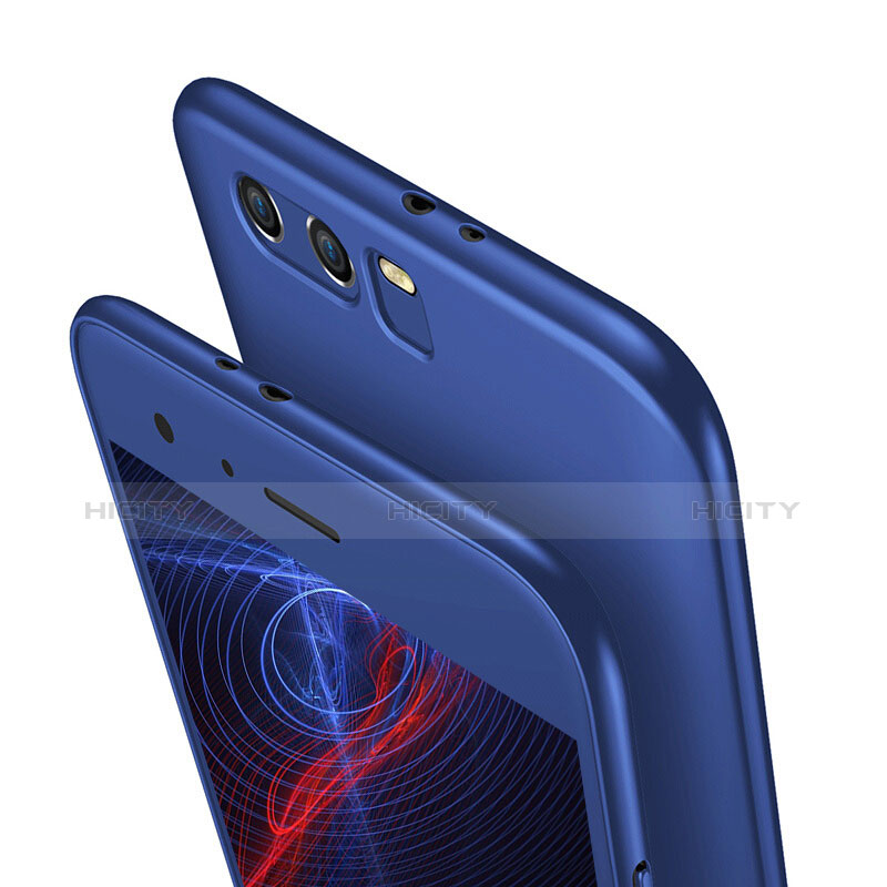 Coque Plastique Mat Protection Integrale 360 Degres Avant et Arriere pour Huawei Honor 9 Bleu Plus