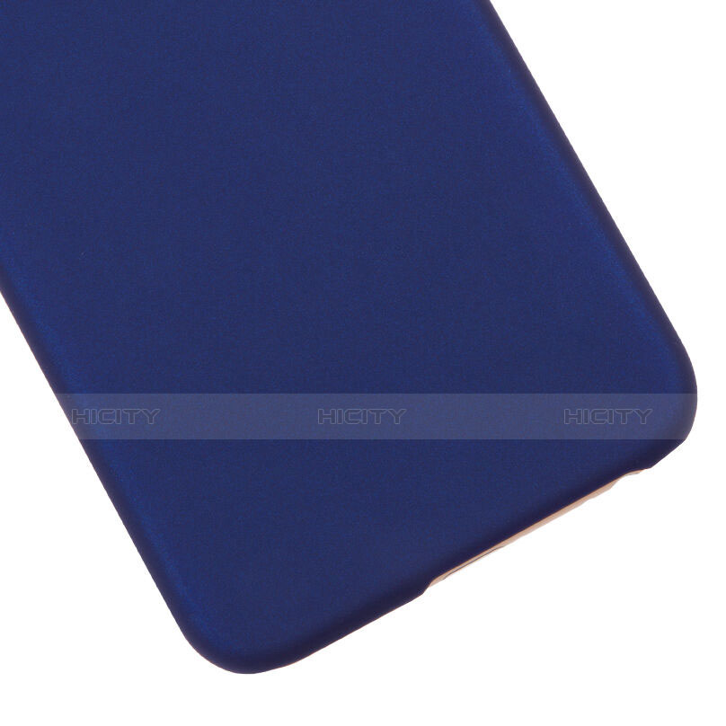 Coque Plastique Rigide avec Trou Mat pour Apple iPhone 6 Bleu Plus