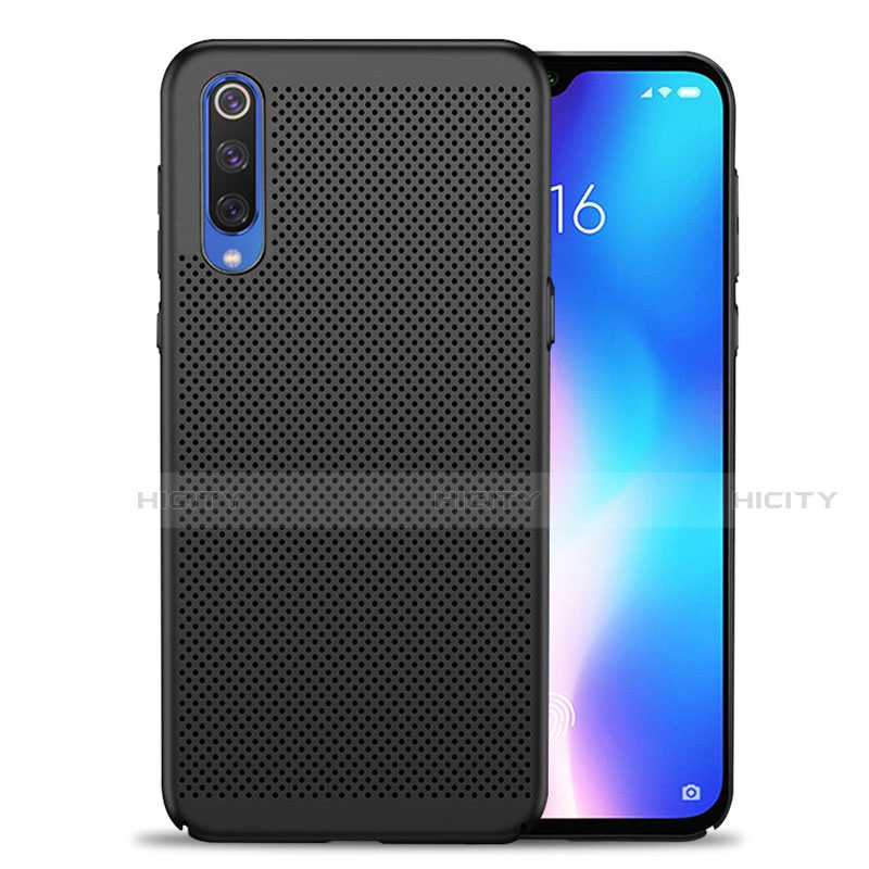 Coque Plastique Rigide Etui Housse Mailles Filet pour Xiaomi Mi 9 Lite Plus