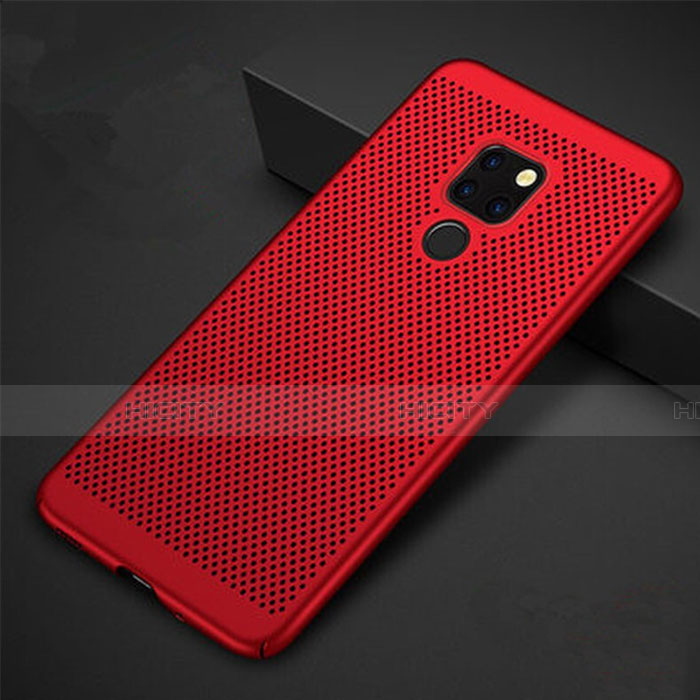 Coque Plastique Rigide Etui Housse Mailles Filet W01 pour Huawei Mate 20 X 5G Plus