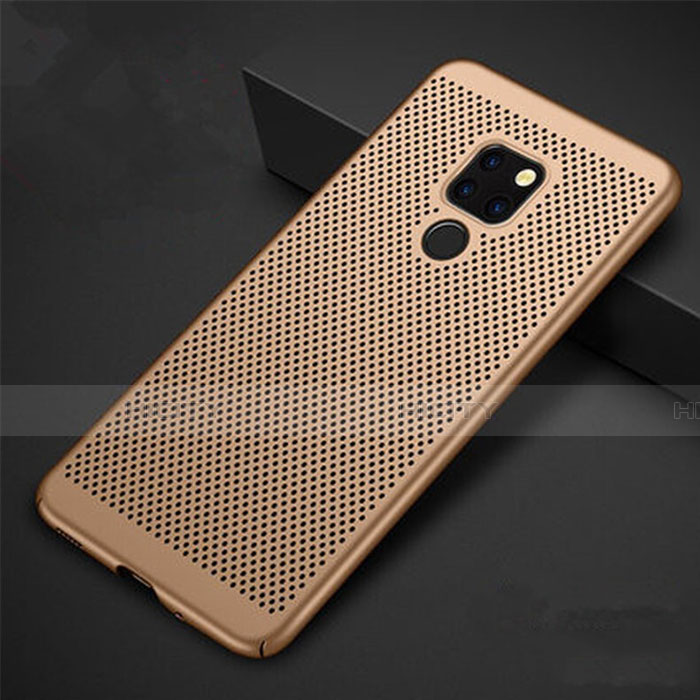 Coque Plastique Rigide Etui Housse Mailles Filet W01 pour Huawei Mate 20 X 5G Plus