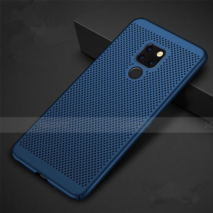 Coque Plastique Rigide Etui Housse Mailles Filet W01 pour Huawei Mate 20 X 5G Plus