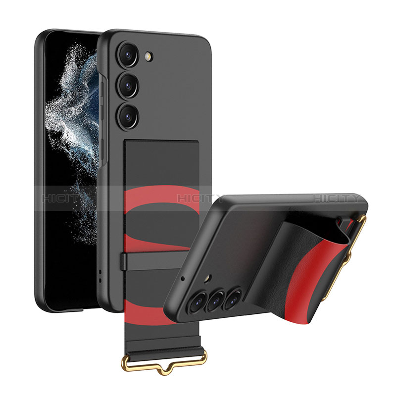 Coque Plastique Rigide Etui Housse Mat AC1 pour Samsung Galaxy S21 5G Rouge et Noir Plus