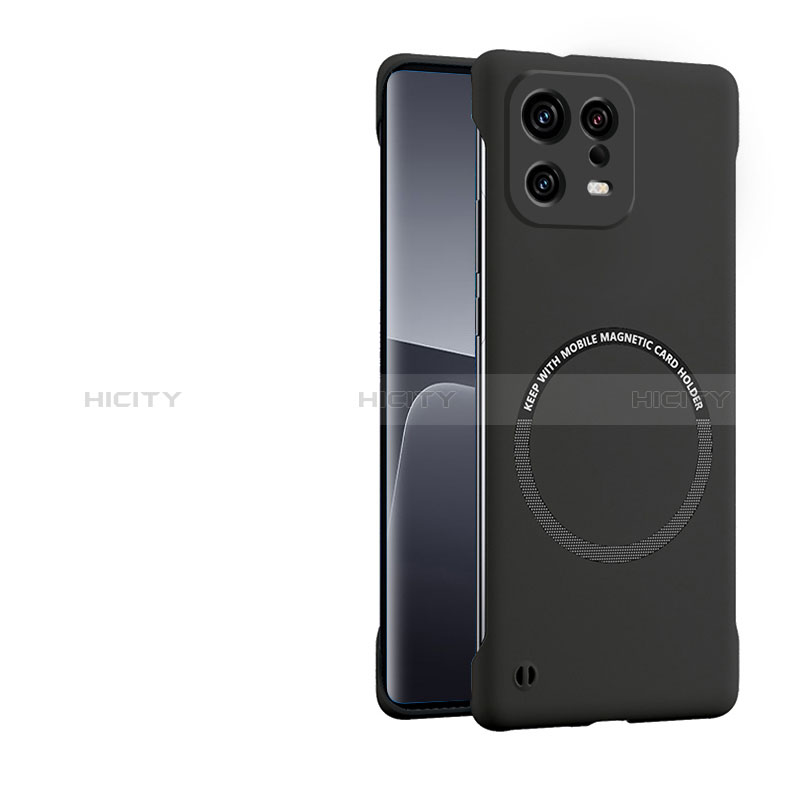 Coque Plastique Rigide Etui Housse Mat avec Mag-Safe Magnetic Magnetique P01 pour Xiaomi Mi 13 Pro 5G Noir Plus