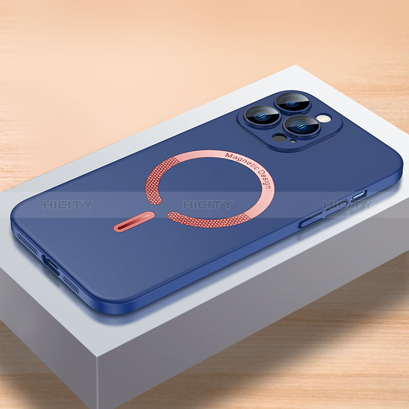 Coque Plastique Rigide Etui Housse Mat avec Mag-Safe Magnetic Magnetique QC1 pour Apple iPhone 15 Pro Max Plus